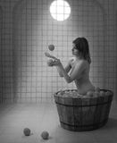 Bathing juggler